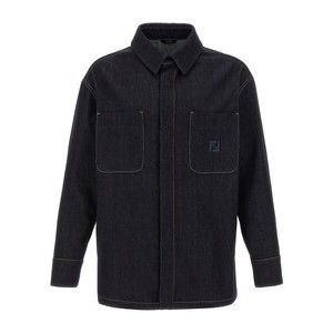 Fendi Saddlery Jacket With Ff Logo Embroidery - NWT